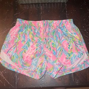 Mermaid Lily Pulitzer gym shorts